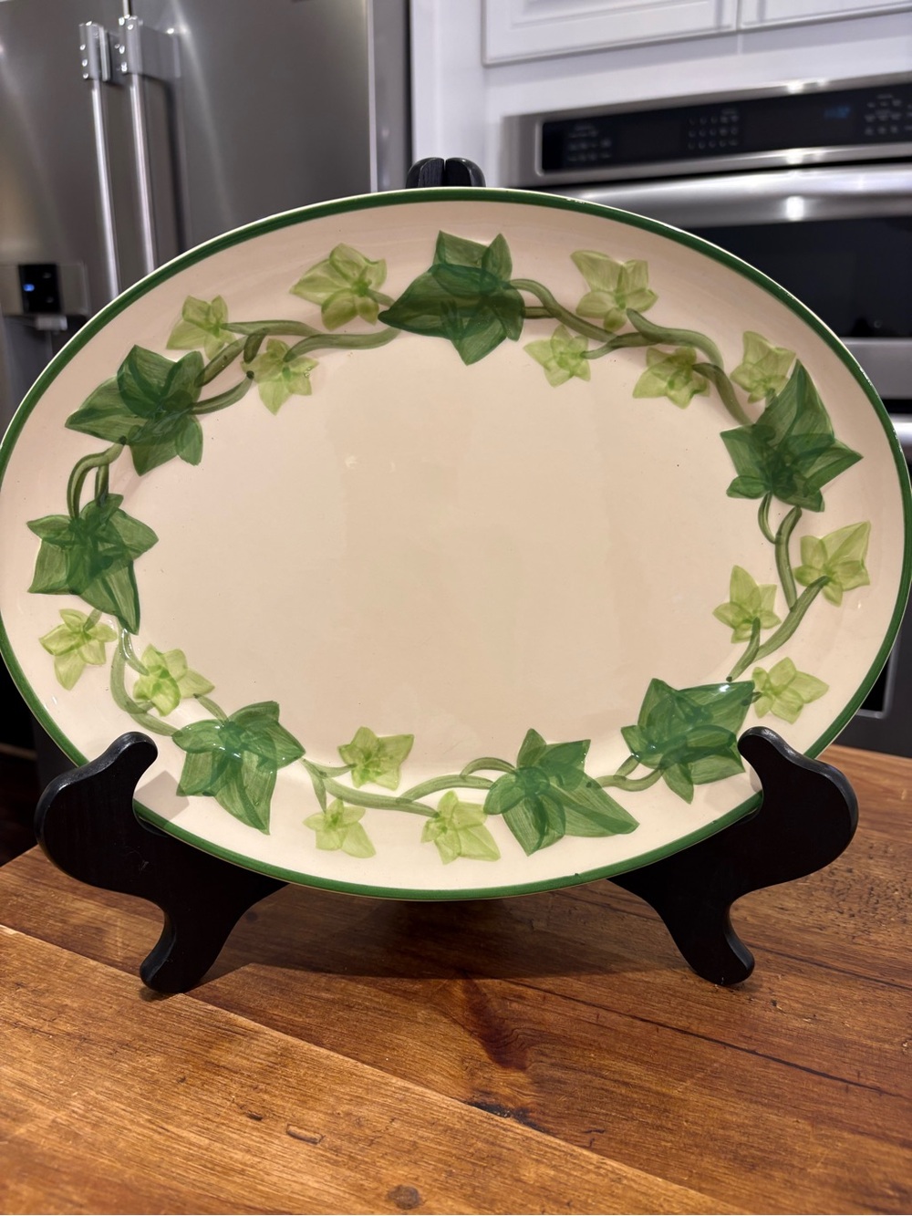 Ivy by Franciscan American Oval Ceramic Serving Platter -